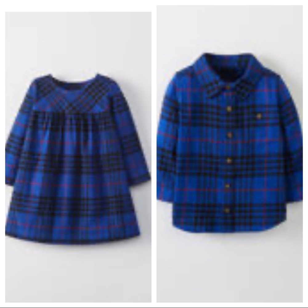Hanna Andersson sibling plaid